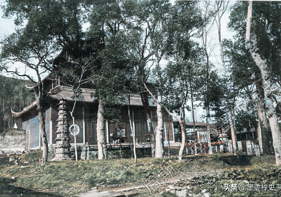 杭州林云禅寺,杭州灵隐寺景区老照片