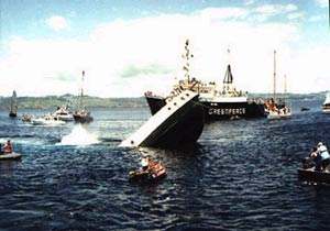 1985年“彩虹勇士”与“撒旦”的较量