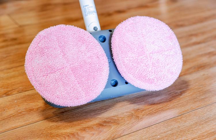 360多旋转免洗拖把慢动作拖地教程,无死角电动拖把