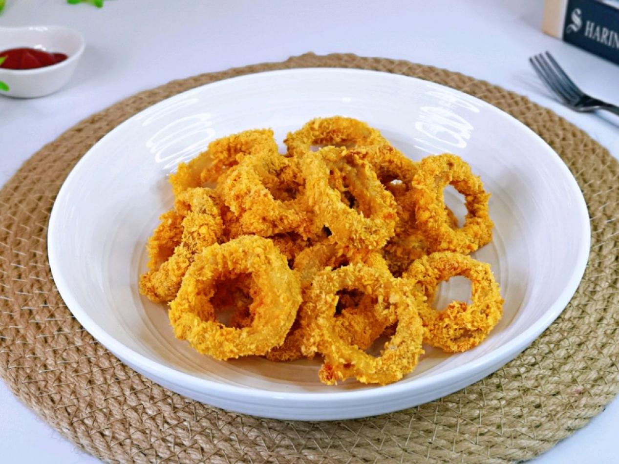 无油鱿鱼圈,无油版鱿鱼圈的做法