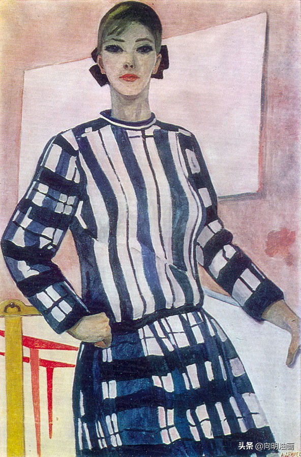 苏联人民艺术家,苏联画家亚历山大杰伊涅卡