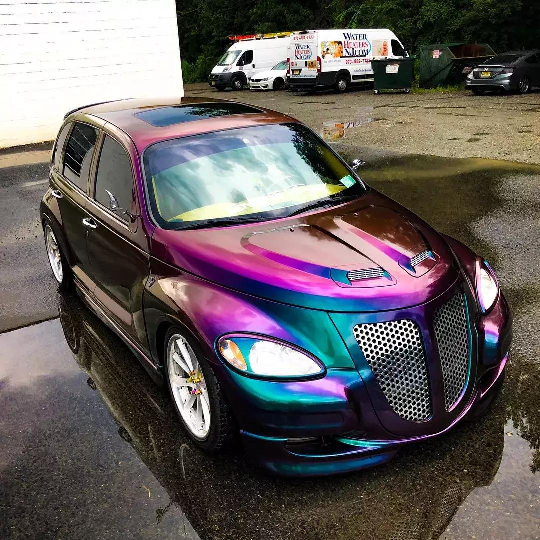 「真稀物种」再小众的车也有认真的玩家,克莱斯勒漫步者改装欣赏