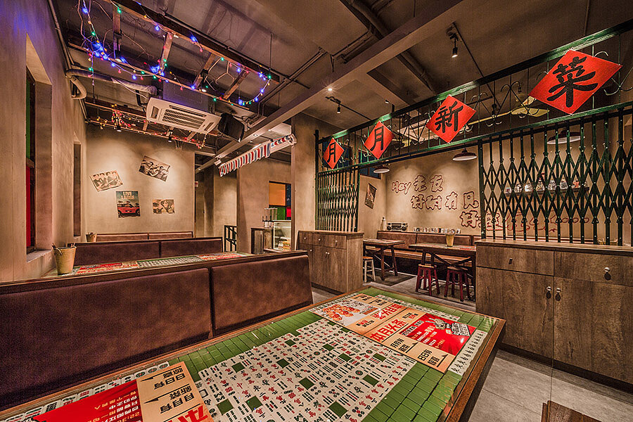 独栋烤肉店装修设计案例,金水区烧烤店装修设计公司