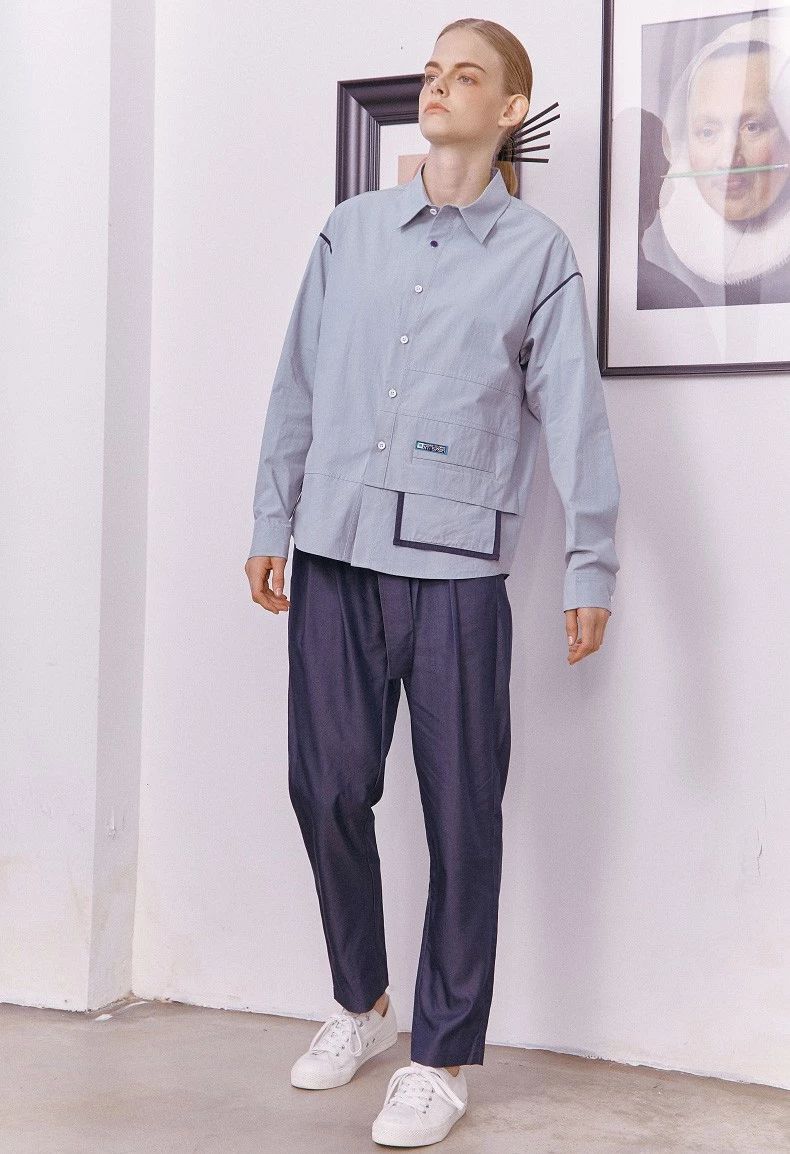 衬衫多种百变穿搭,衬衫改造创意服装设计