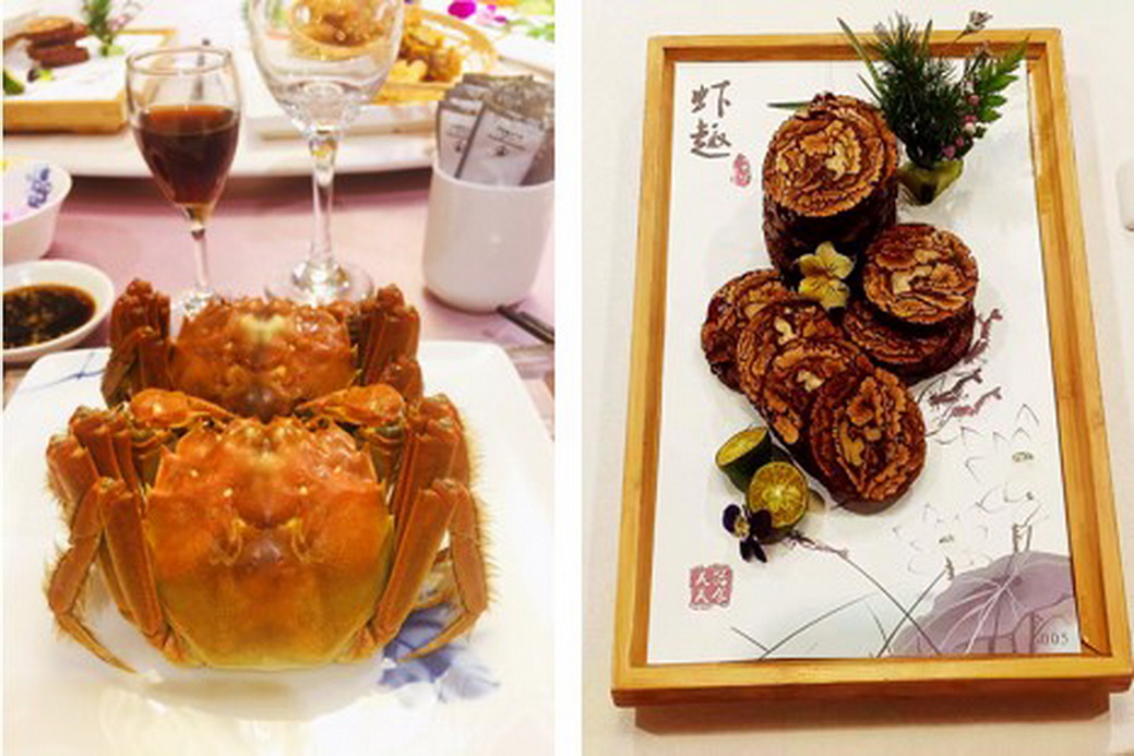 苏州阳澄湖吃蟹住哪个酒店,下榻酒店进餐