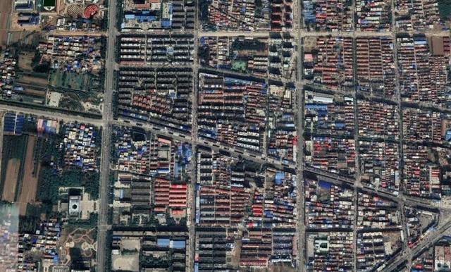 最新卫星图河南周口淮阳,淮阳县城卫星图