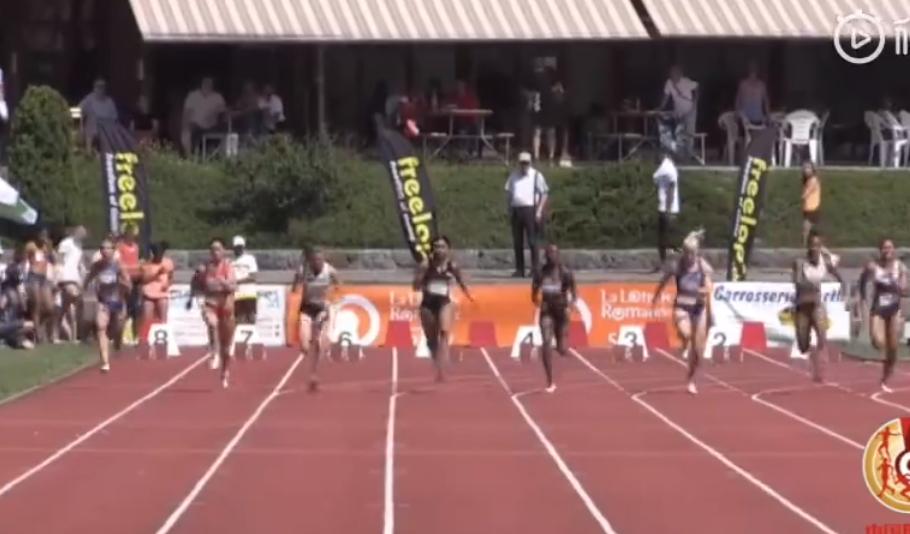 谢震业韦永丽第二棒,谢震业韦永丽百米夺冠