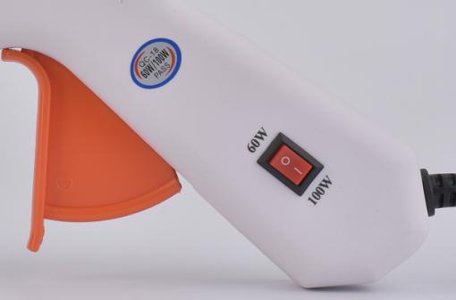 设计可调胶枪的瓦数,可调行程的结构胶枪