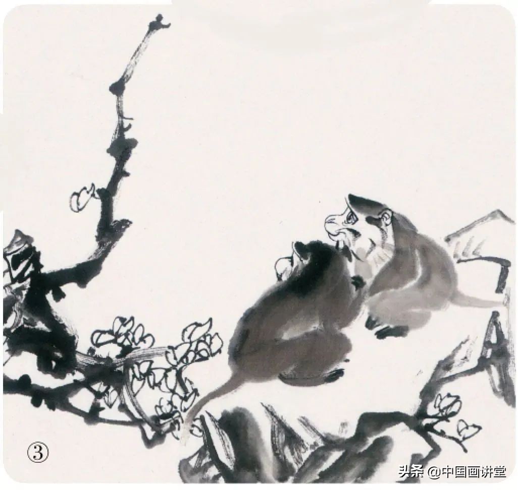 国画猴子有多少画法,国画猴子教学