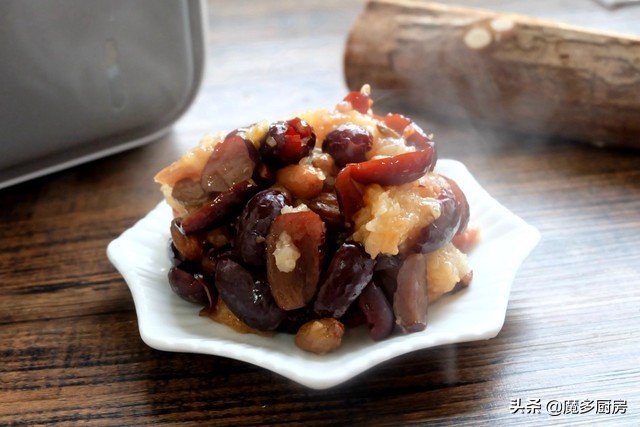 蒸红枣糯米正确做法,红枣加上糯米煮着喝