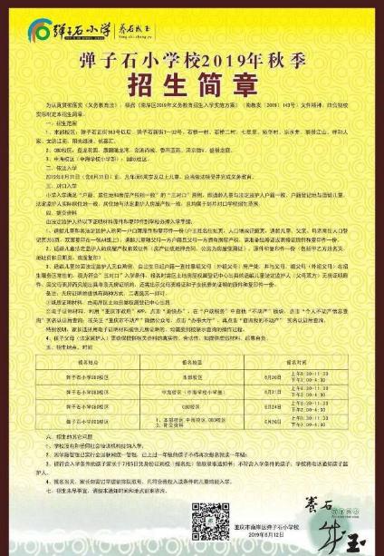 重庆南岸小学学校排名,重庆南岸区小学校招生范围一览