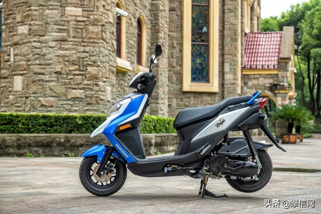 豪爵踏板supereagle125烟熏黑,豪爵eagle125详细测评