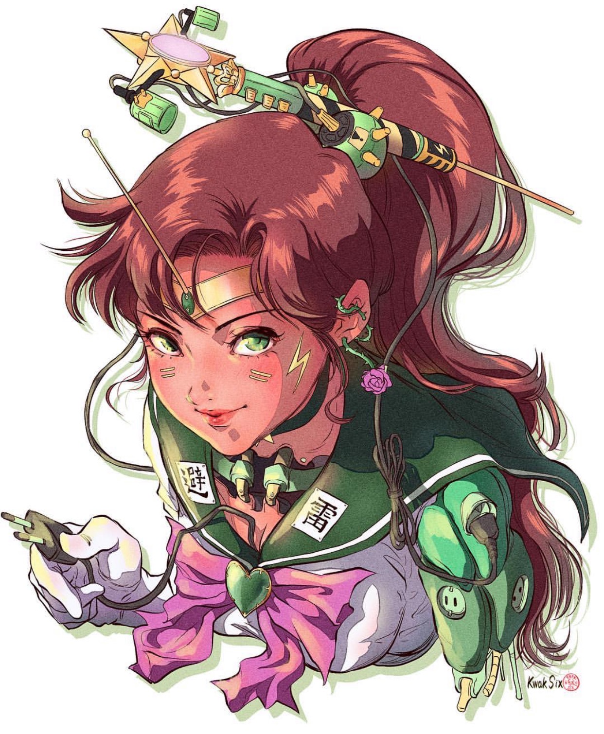 美少女战士实际上的变身速度,美少女战士变身大对比