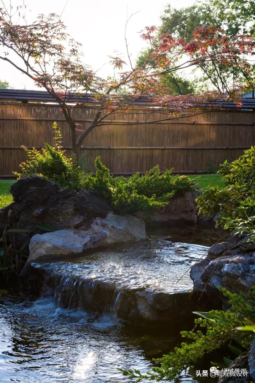 杭州日式禅意小庭院,西溪里禅意庭院效果图