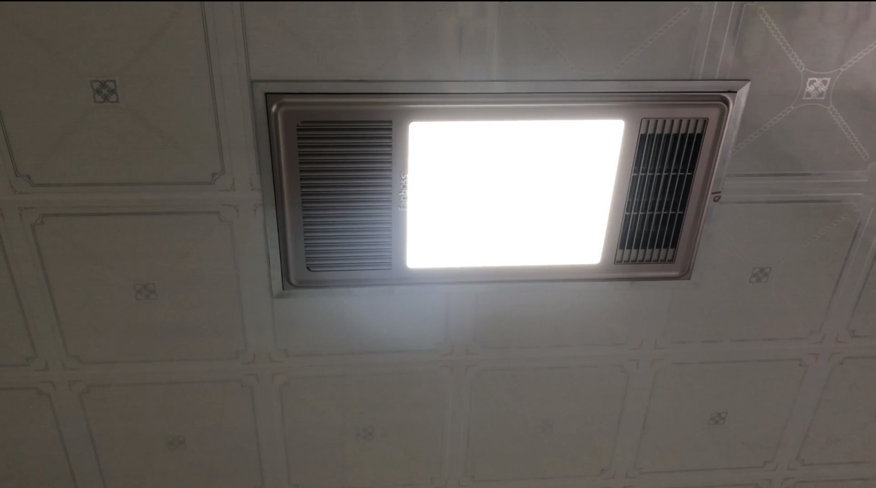 pvc吊顶能用风暖浴霸吗,pvc吊顶安装风暖怎么用卡扣