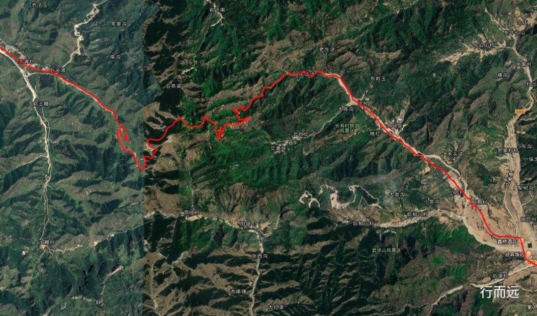 骑行夫子岭-京娘湖,穿越峻极关又进景区了,到河北是一路的美景
