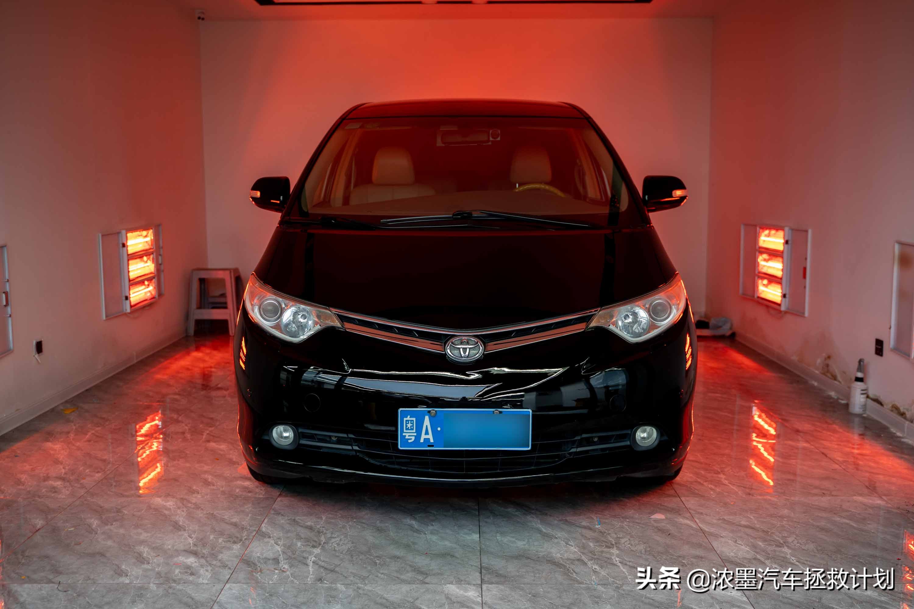 翻新一台老款丰田普瑞维亚,丰田普瑞维亚大翻新