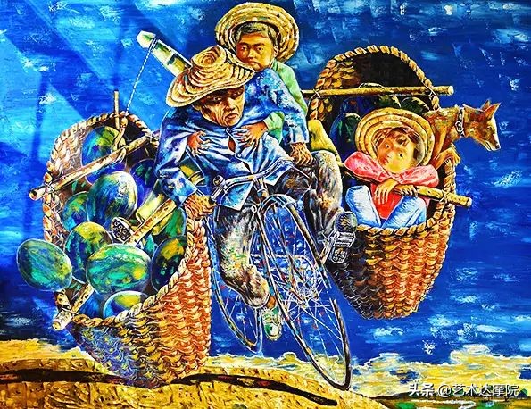 “废材”农民成长为中国毕加索，一幅画7万元，立志画2000副