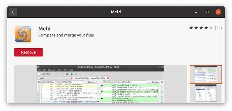 使用Meld在Linux中以图形方式比较文件和文件夹