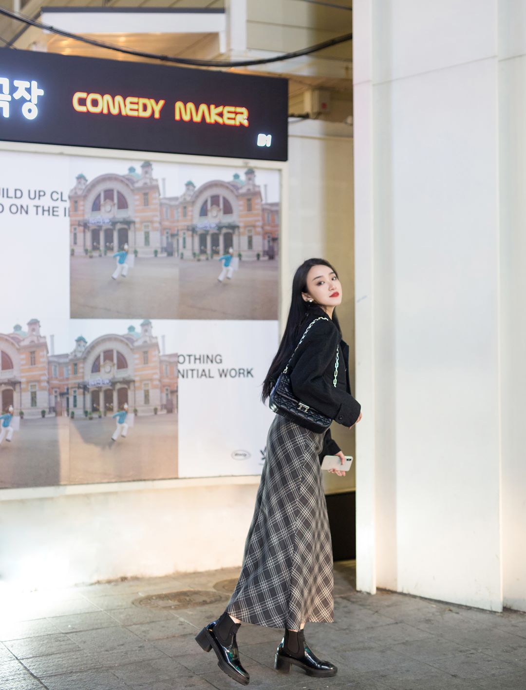 春冬穿搭,秋冬裙子怎么穿温暖又时髦