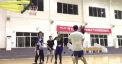 鹿晗跳投集锦视频,鹿晗篮球高光时刻