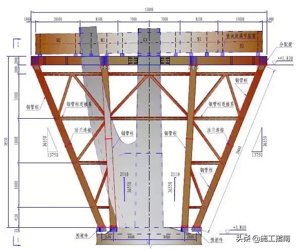 桥梁设计图片创意,桥梁设计图带有设计说明