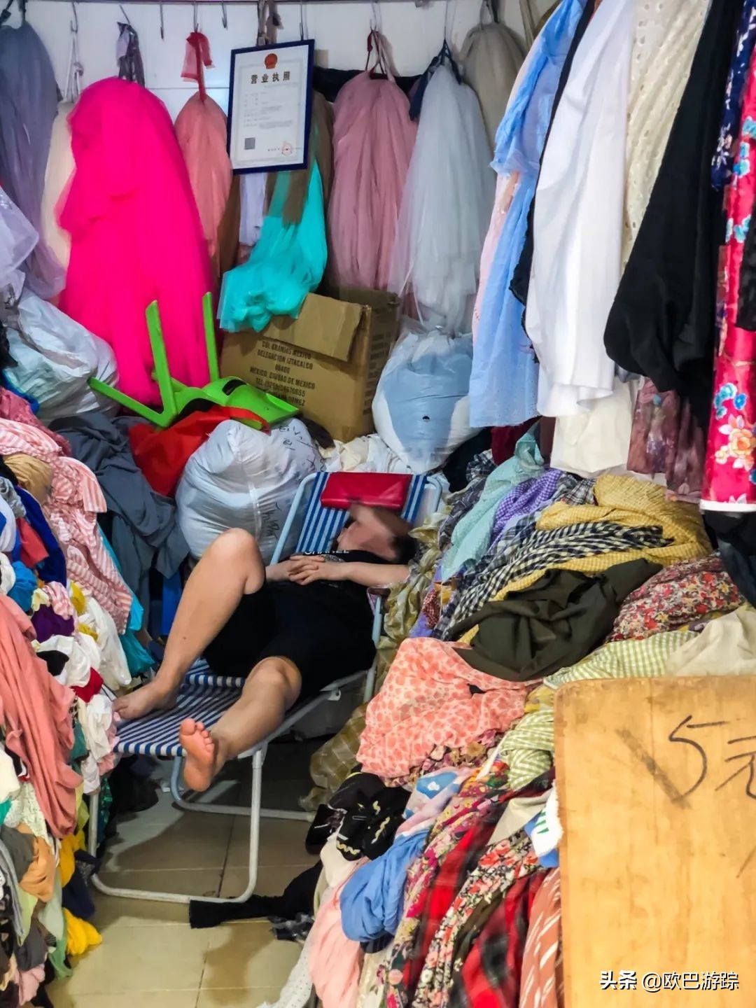 实探广州中大布料市场,揭秘广州中大布匹市场