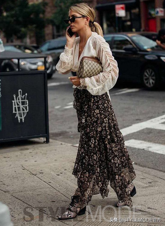 一条都市波西米亚裙，完美演绎自由浪漫！