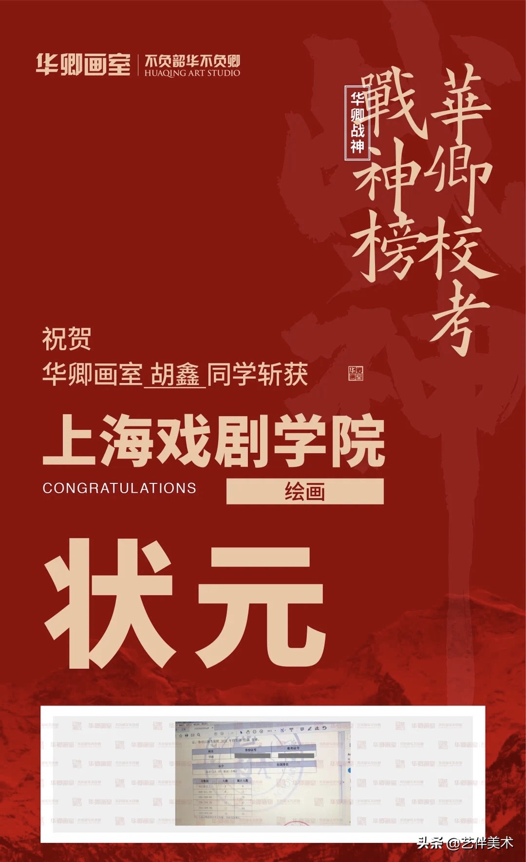 华卿画室五一试学,华卿画室四大战神