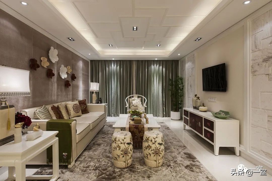 客厅背景墙设计260例,现代风背景墙作品