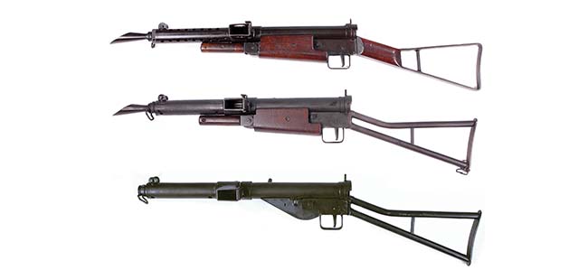 澳司登mki冲锋枪,改良之后的司登冲锋枪