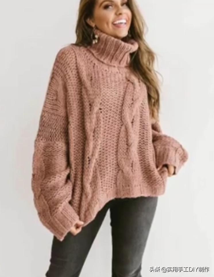 女士针织开衫外套最新款加厚,针织套头衫女