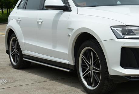 改装后的奥迪Q5，拥有独树一帜的空气动力升级套件！简直帅哭了