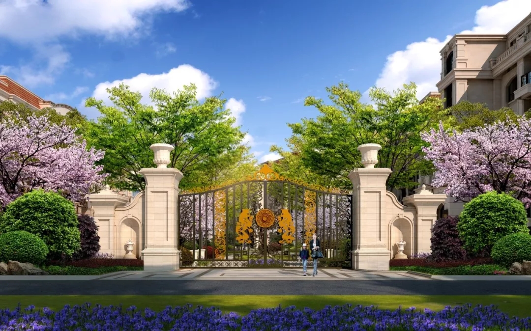 青岛波尔多小镇实景图,青岛海尔波尔多小镇别墅