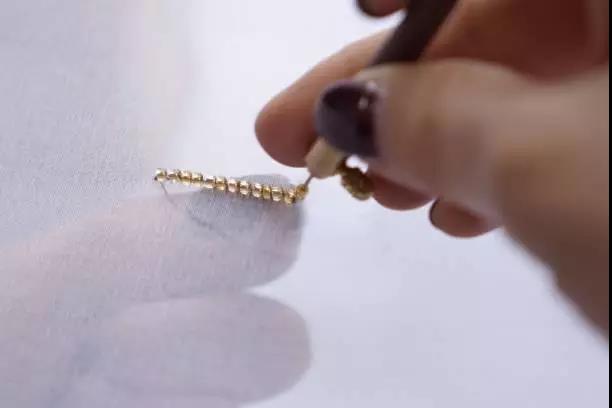 刺绣珠绣教程,法式刺绣珠绣