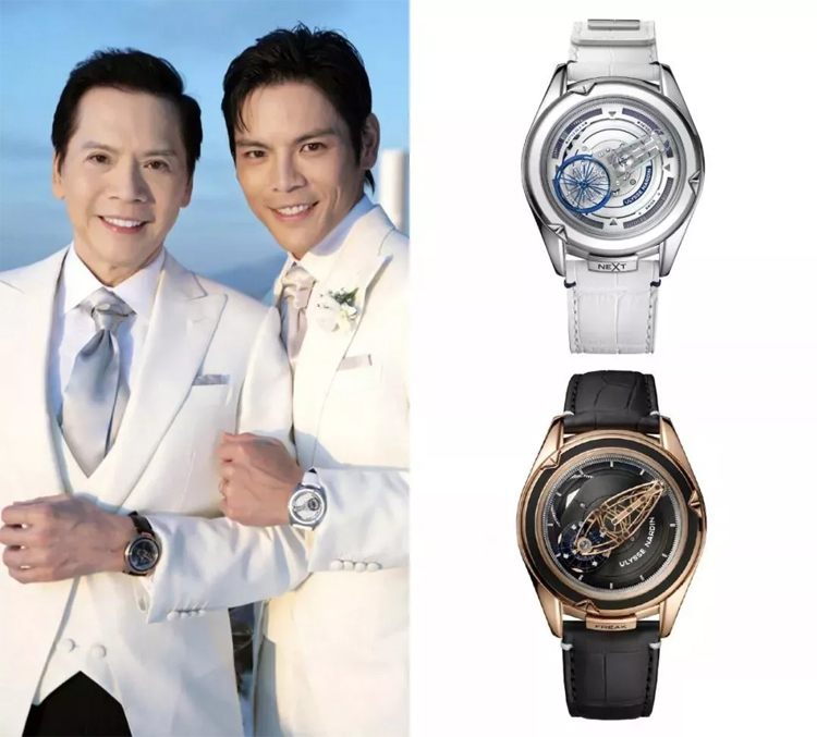 向佐郭碧婷婚礼值多少钱,向佐订婚戴的表