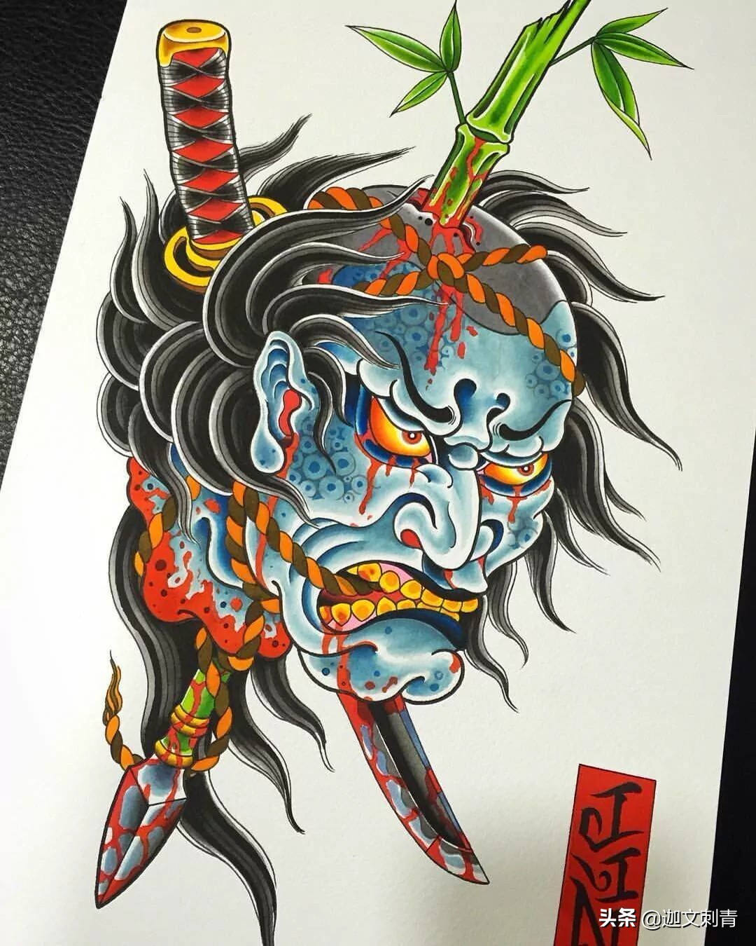 日式纹身各种图案的寓意,生首纹身日式寓意