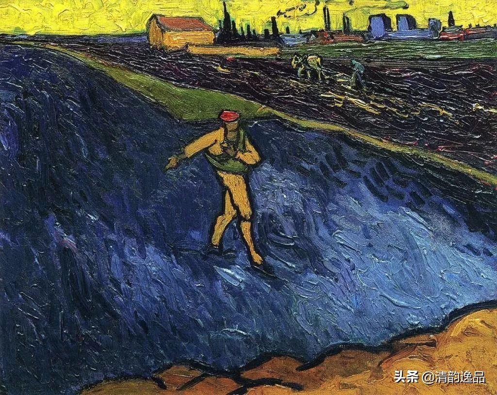 梵高vangogh向日葵,梵高的后期画风解析