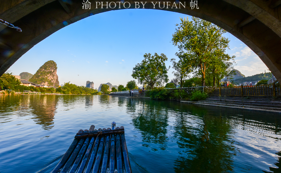 桂林遇龙河竹筏漂流图片,桂林遇龙河漂流多少钱