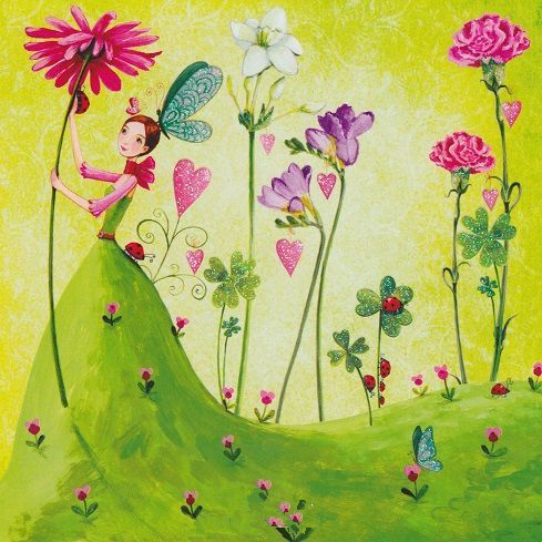 插画设计卧室墙面插画,创意插画素材墙绘