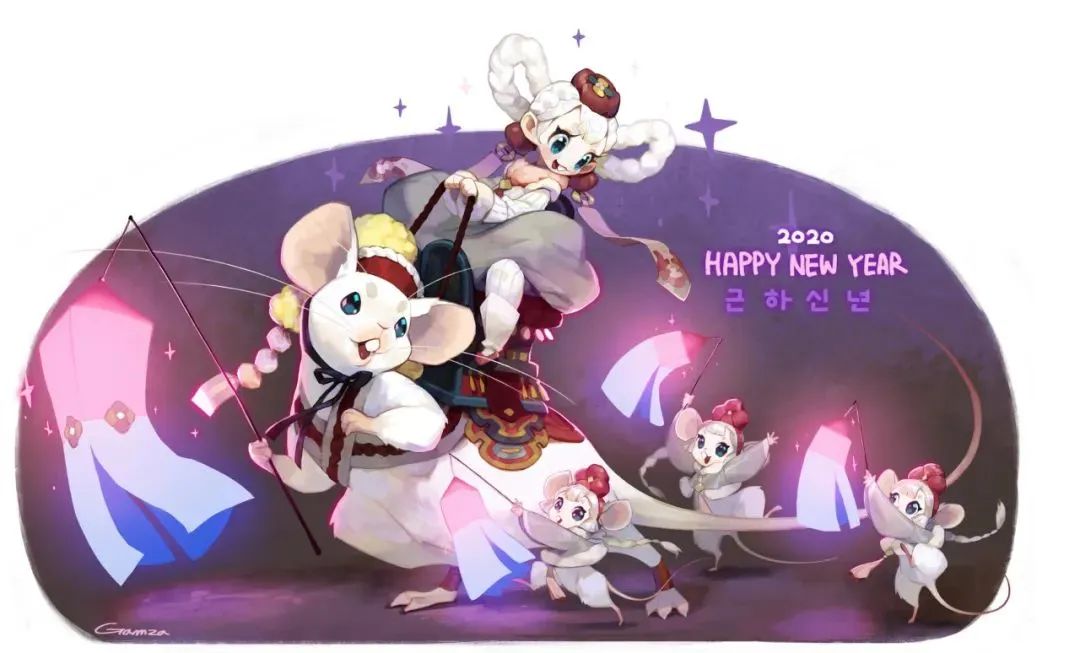 LEEMK,GAMZA/贯彻爱与真实的邪恶|插画分享