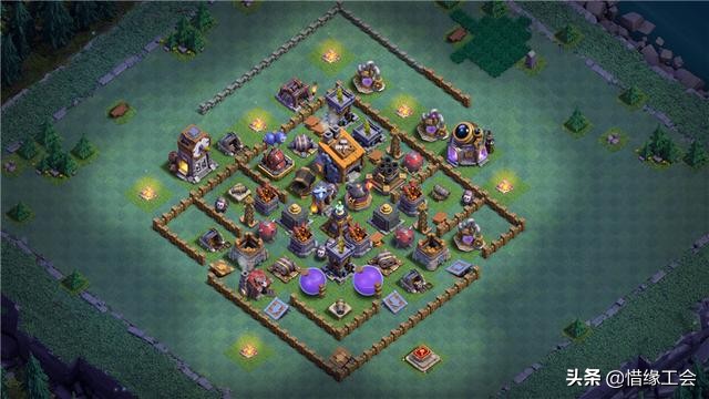 部落冲突八本格子阵型,部落冲突夜世界八本阵型大全