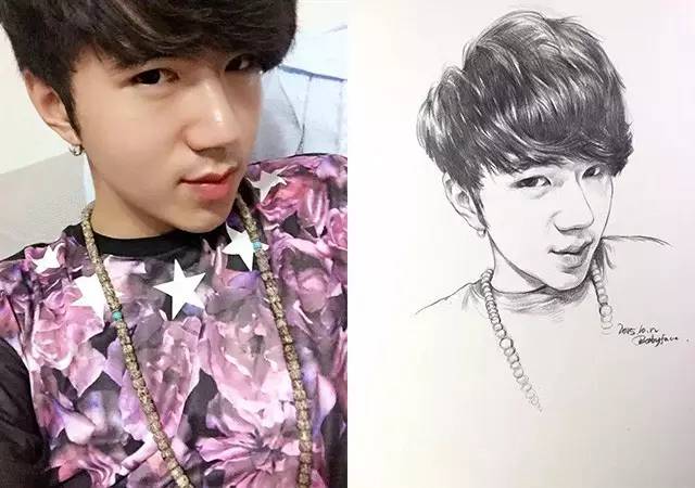 如何画出夸张的人物肖像画,当灵魂画手模仿大师作画