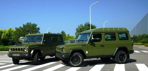 国产大g车型bj80,北京bj80车型b和c的区别