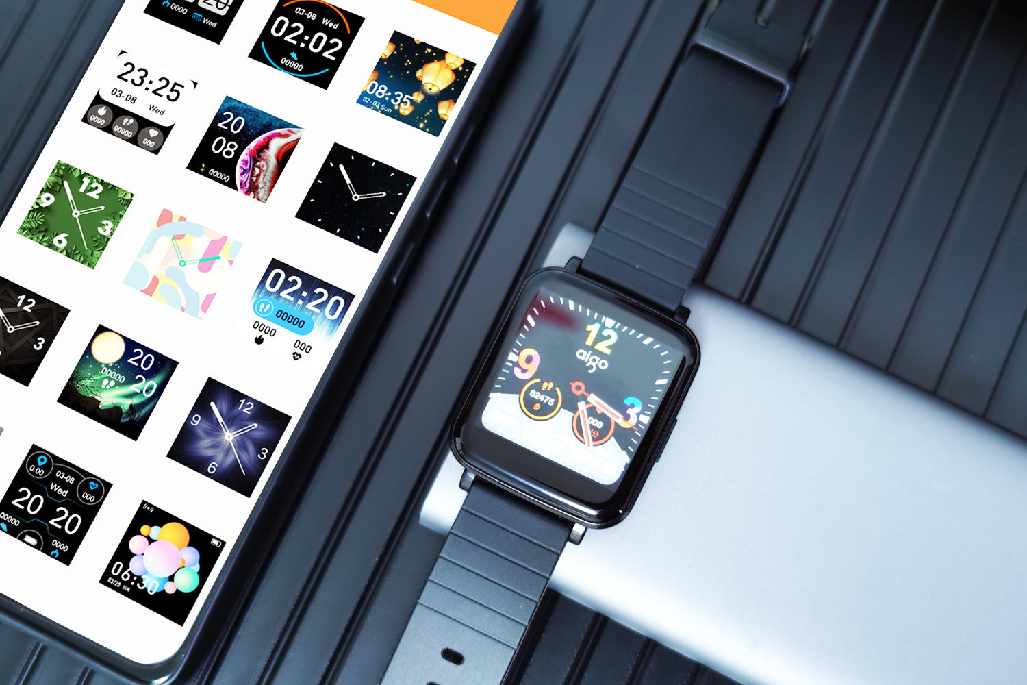 aigo智能手表fw2表盘,aigo智能手表新款