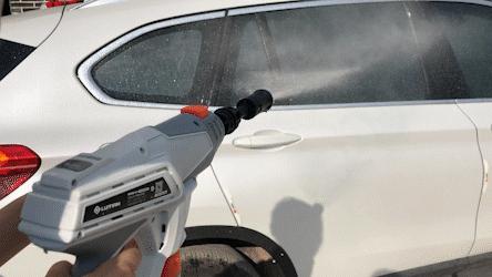 绿田最新款洗车机,锂电洗车机对比插电洗车机