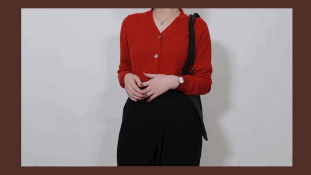 红色分享,红色系单品穿搭技巧变身活力少女