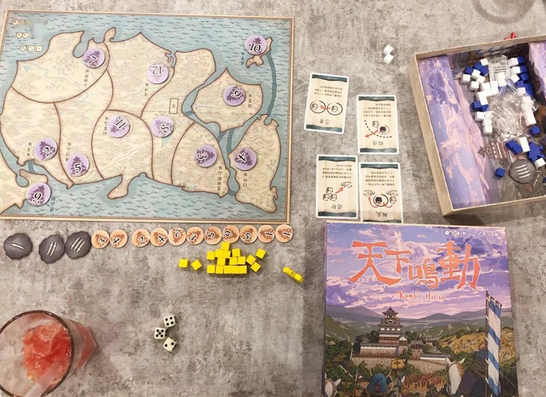 日本战国桌游天下一统,日式战国桌游