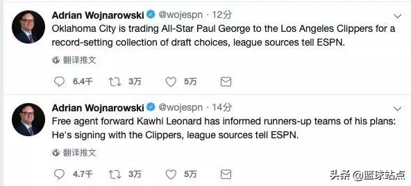 乔治伦纳德联手加盟快船图片,乔治快船双核爆发