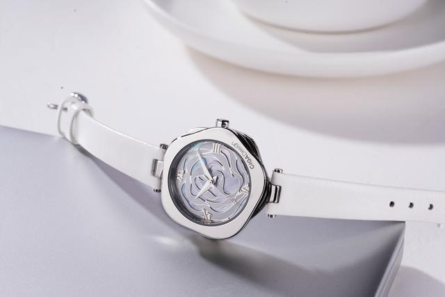 玺佳丹麦玫瑰机械表评测,七夕收到爱的礼物